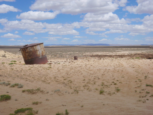 Abandoned Water Tank.